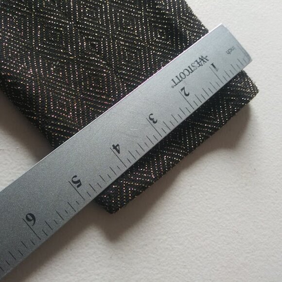 No Boundaries women's size XL black and gold cold shoulder metallic blouse - Picture 10 of 16